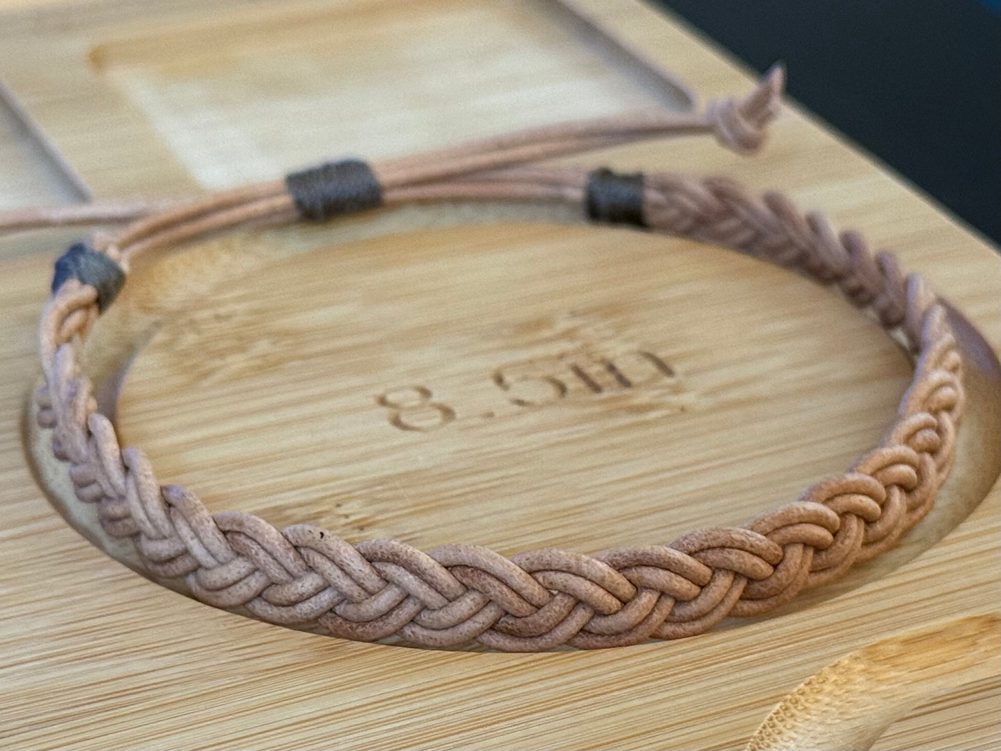 Sailor’s Knot Braided Adjustable Bracelet