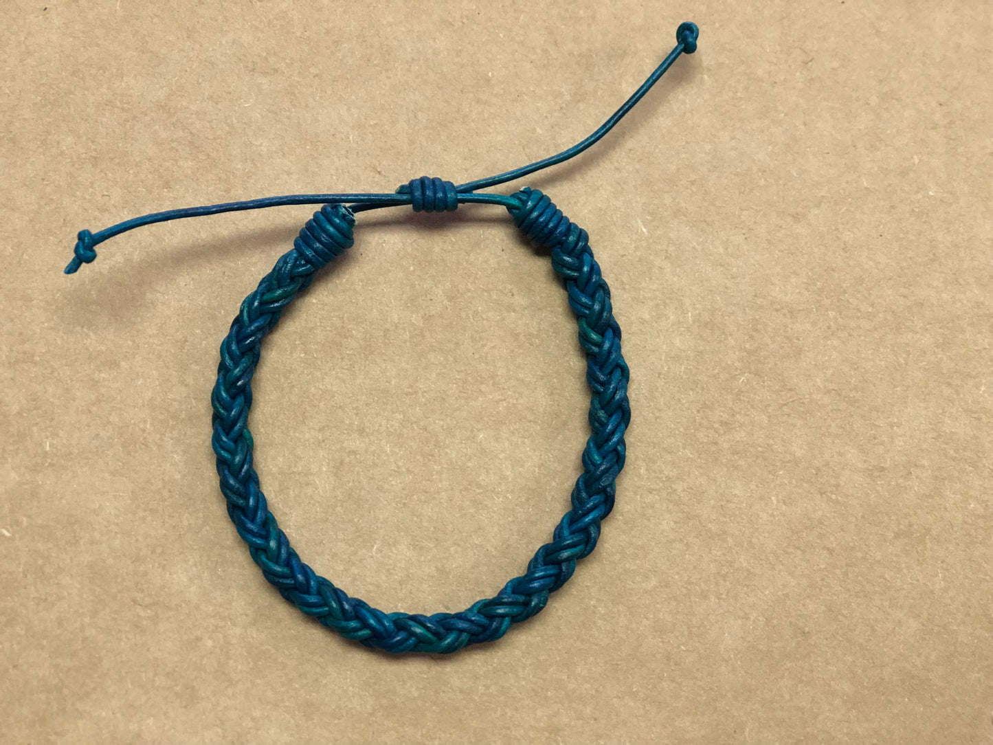 Round 4-Strand Braided Adjustable Bracelet